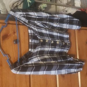 Plaid American Eagle button up